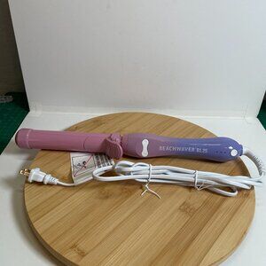 Beachwaver B1 Rotating Curling Iron Pink Purple B1.25" Barrel BW17SS Tested